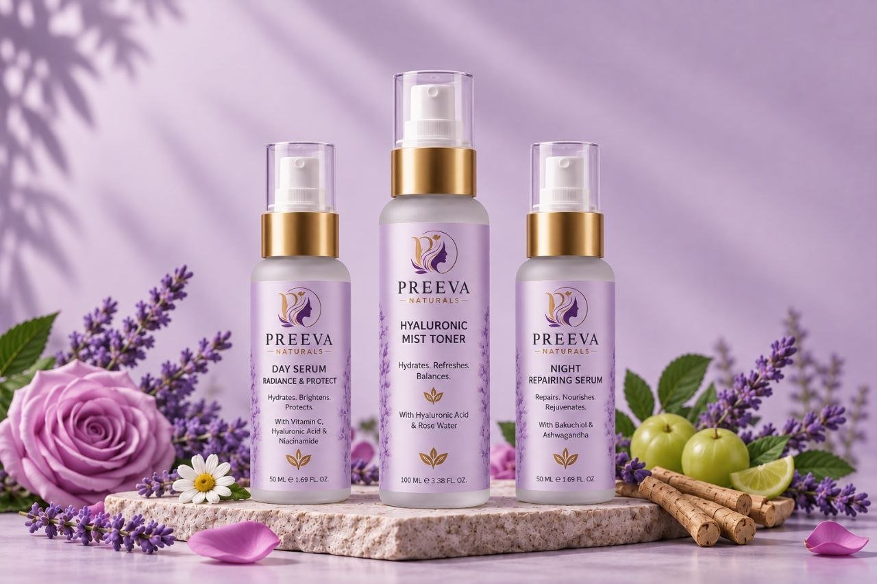 Anti Aging Ritual Kit by Preeva Naturals